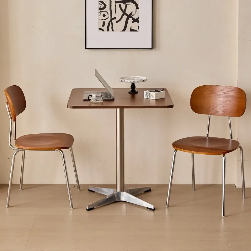 Dining Internet celebrity milk tea shop round table dessert baking cake shop table and chair