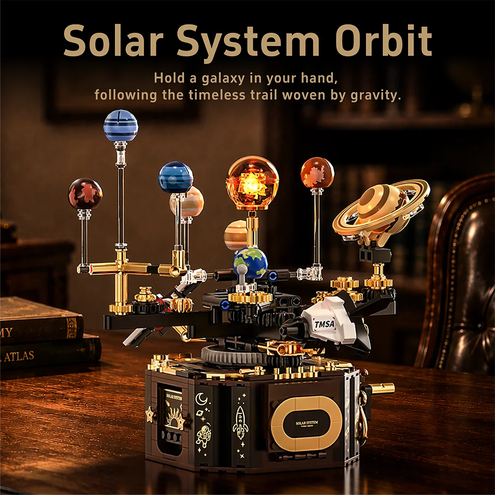 Mechanical Solar System Orrery - Solar System Orrery review and price
