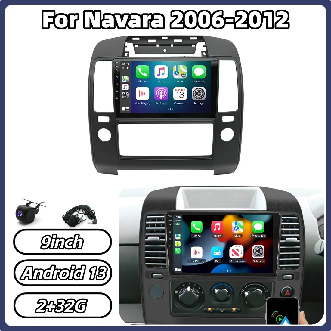 9In 2+32G Car Stere…