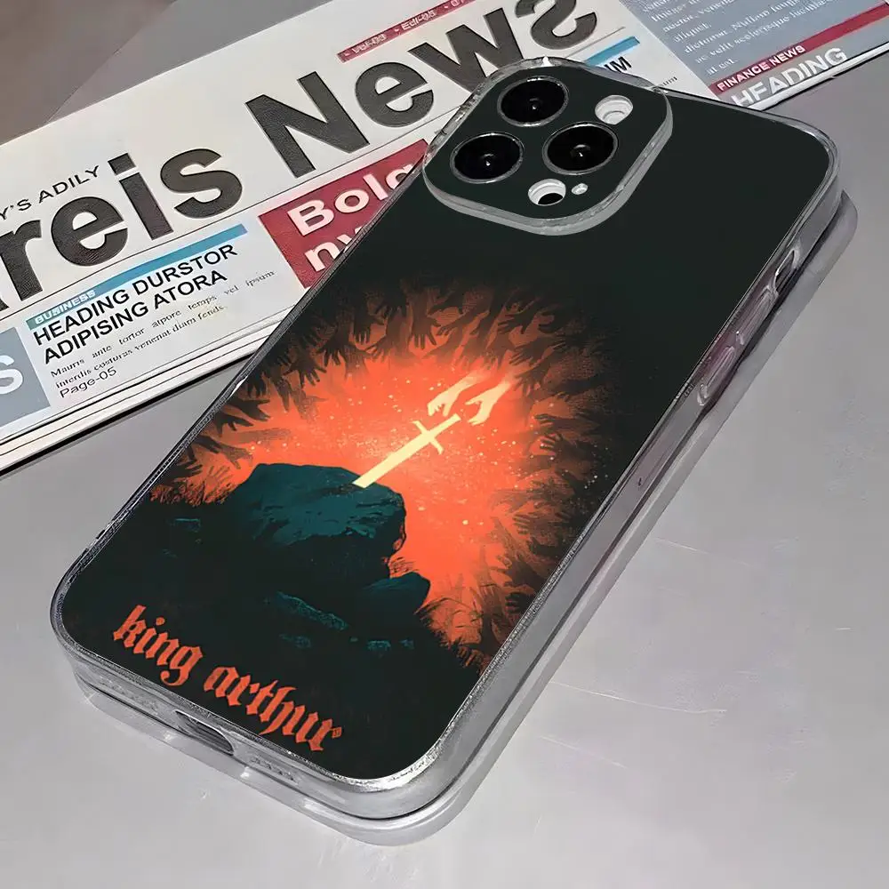The Popular Game K-King Of Avalon Phone Case For IPhone 17 16 Pro Max 15 14 13 11 12 Mini Xs X Xr 7 8 Plus Se Transparent Cover