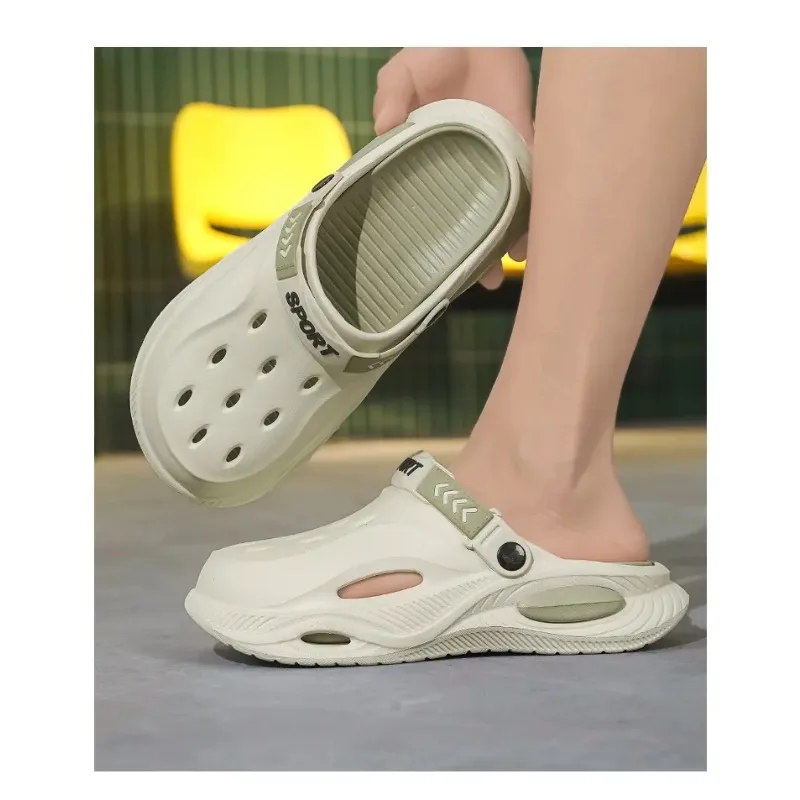 

Садовая обувь из ЭВА, дышащая обувь с отверстиями, обувь для шеф-повара, пляжная обувь, мужская обувь