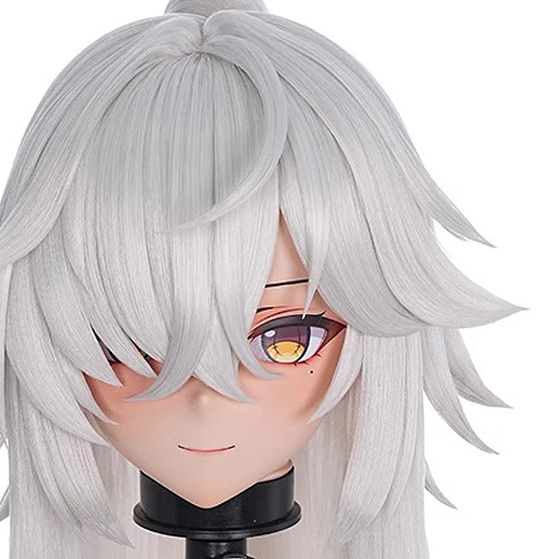 (MEO0101) فستان متقاطع مصنوع يدويًا برأس كامل قابل للقفل من الذكور إلى الإناث قناع كيجورومي لشخصية لعبة الرسوم المتحركة اليابانية