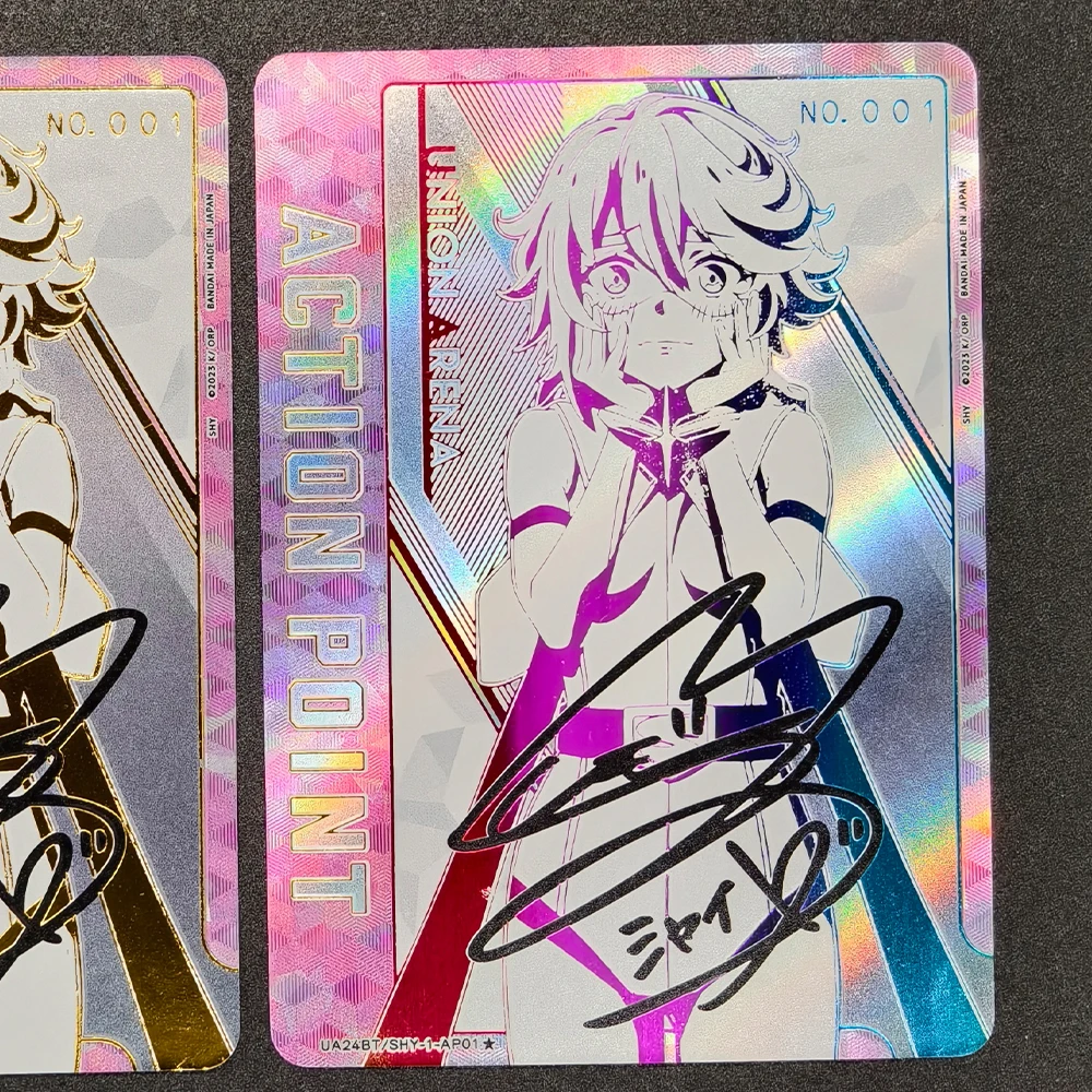 أنيمي الاتحاد الساحة جمع بطاقة خجولة Momijiyama Teru Noir البرنز بطاقة توقيع الملمس الانكسار اللون فلاش هدية عيد