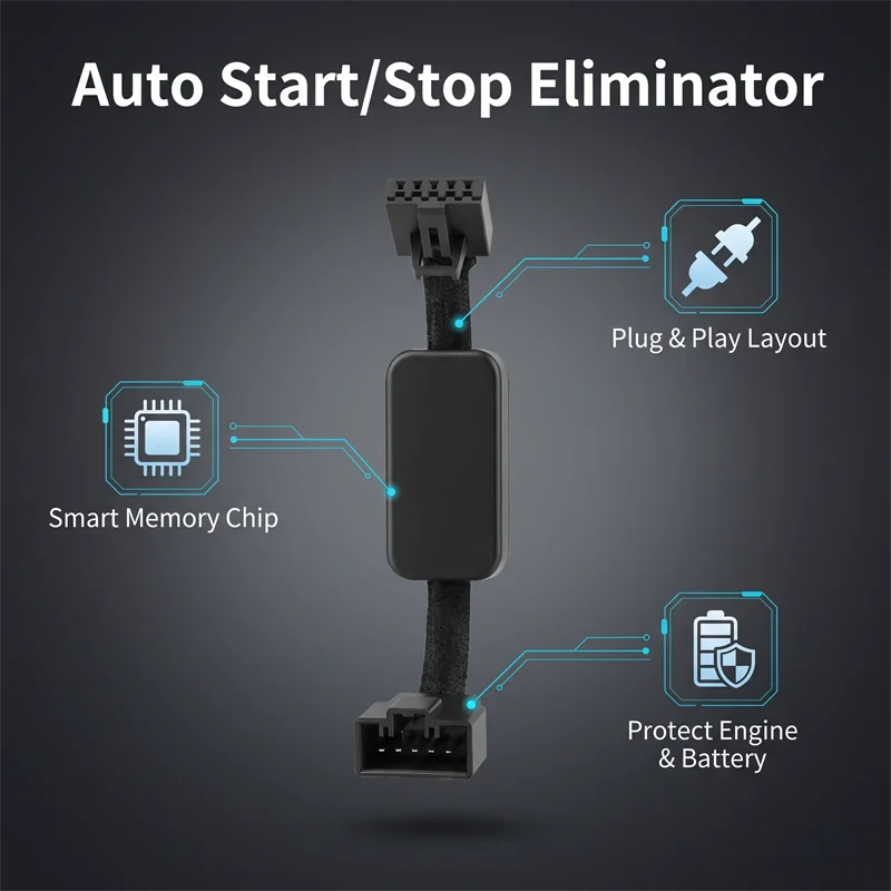 Device Control Sensor Plug and Play Automatic Stop Start Engine System Off For Audi A4 B9 A5 S5 RS5 Q5 FY