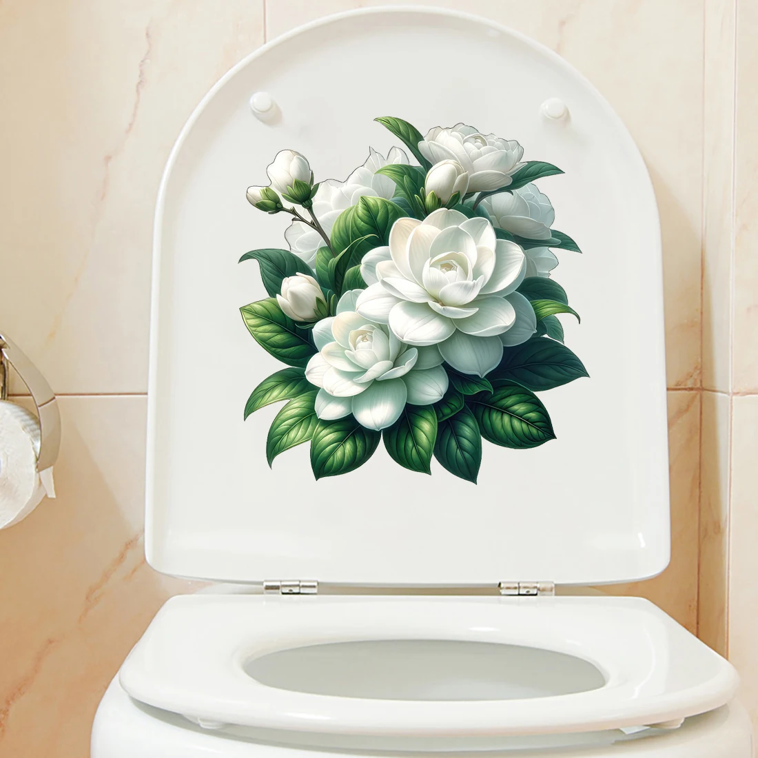 Three Ratels QCF299 Beautiful Jasmine Art Wall Decals for Home Decoration Car Decals