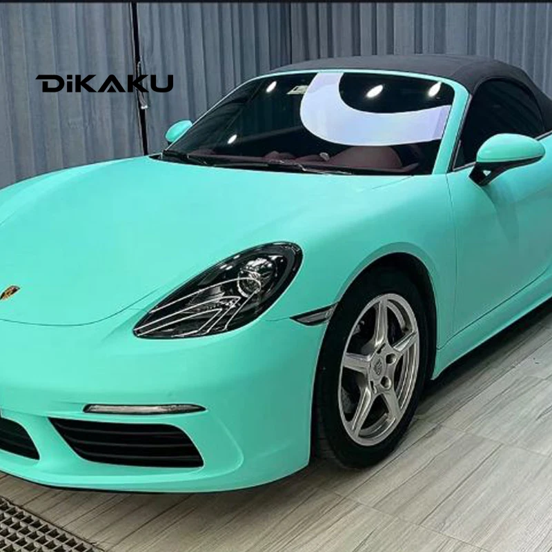 

Highest Quality Super Matte Miami Teal Premium Vinyl Wrap Foil With Air Free Bubble For Vehicle And Motorcycle