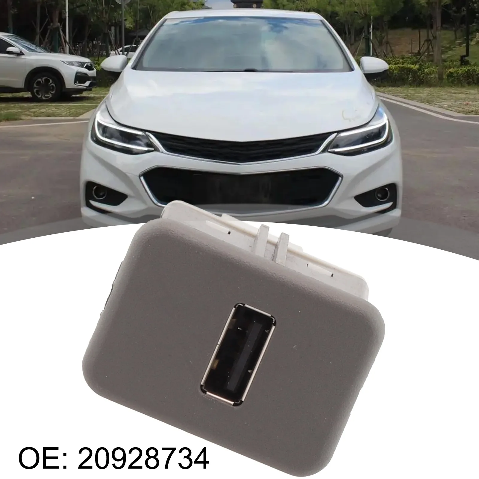 

Для Opel Adam Corsa: USB-порт для центральной консоли, замена, установка, материал ABS, черный цвет, быстрая установка