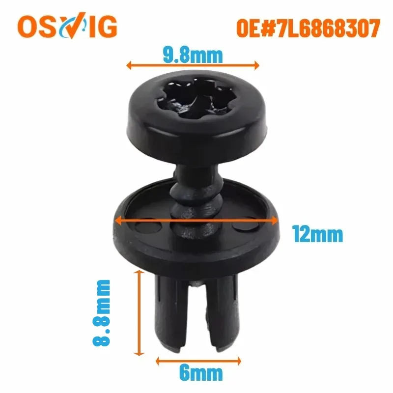 

20PCS OE#7L6868307 interior lining befestigungs clips for Audi A7/Sportback A6/C7/C6/Allroad/C8 Dacia Renault VW Golf Touareg