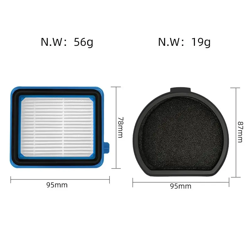 Compatible For Electrolux PF91 / PURE F9 / FX 91 Series 5EBF / 5BTF / 6BWF / BORK V800 / AEG FX9 Exhaust Filter Dust Filter