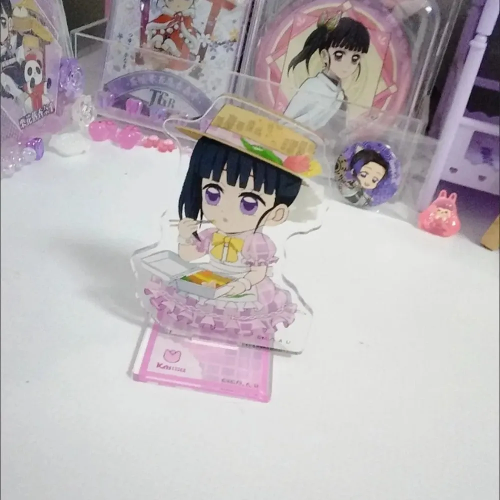 Dämonentöter Acryl Standfigur Kochou Shinobu Tomioka Giyuu Anime Peripheriegeräte Mode Zarte Originalität Acryl Ornament