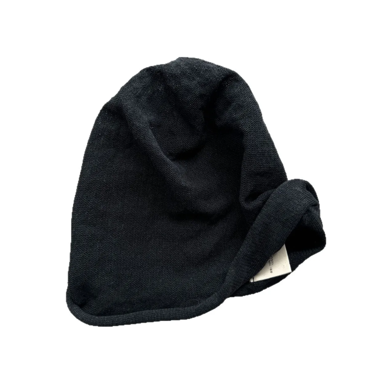 Summer 100% Linen Knit Beanie Lightweight Slouchy Hat for Women Breathable Thin Skull Cap Oversize Men Large Head Natural Linen