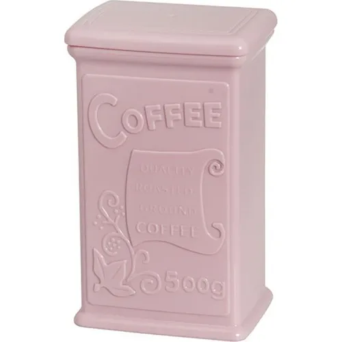 EW's Kitchenware Kitchenware Acrylic Coffee Jar of Soft Pink