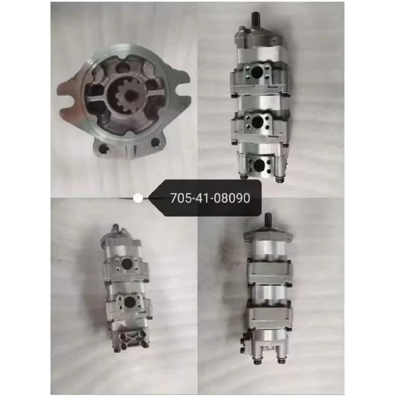 

(Sea shipping) 705-41-08090 Excavator Triple Gear Pump for PC30 PC40 PC50 Hydraulic Pump 11T SBR 14-14-10