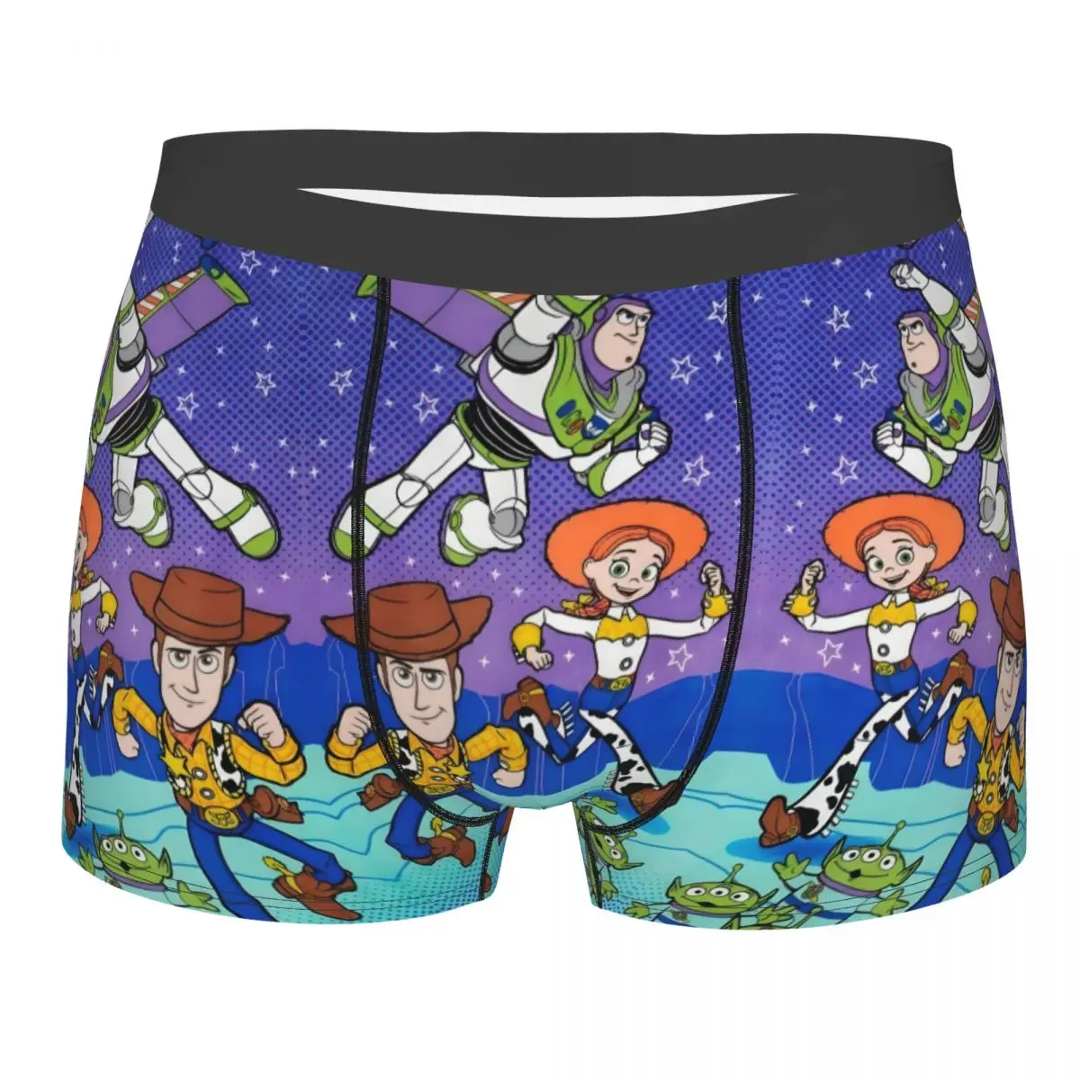 

Custom Toy Story Cartoon Anime Figure Boxers Shorts Mens Woody Buzz Lightyear Briefs Underwear Fashion Underpants