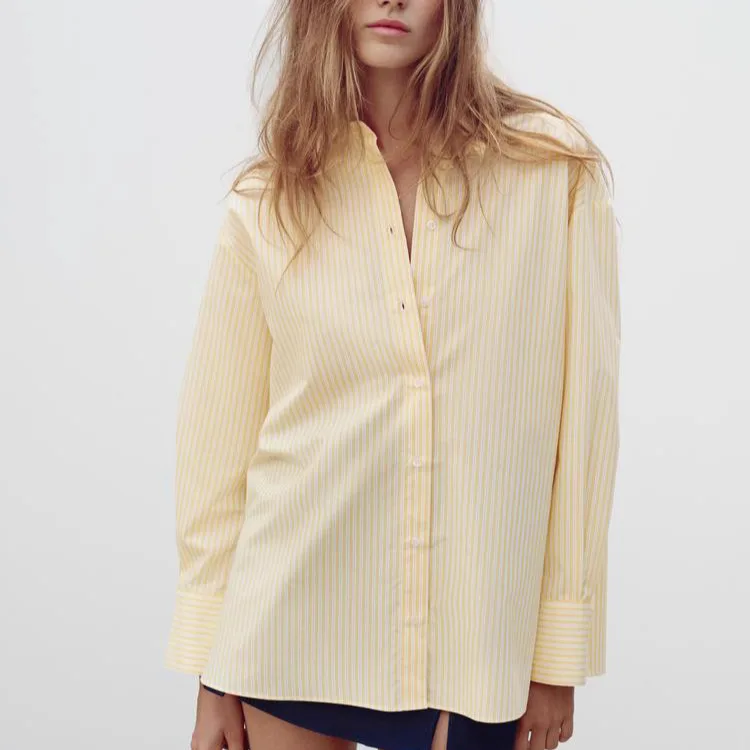 ربيع جديد المرأة irt شخصية شريط تصميم تنوعا طويل Sve بدوره إلى أسفل طوق الحرير irt ألياف البوليستر 00% #2