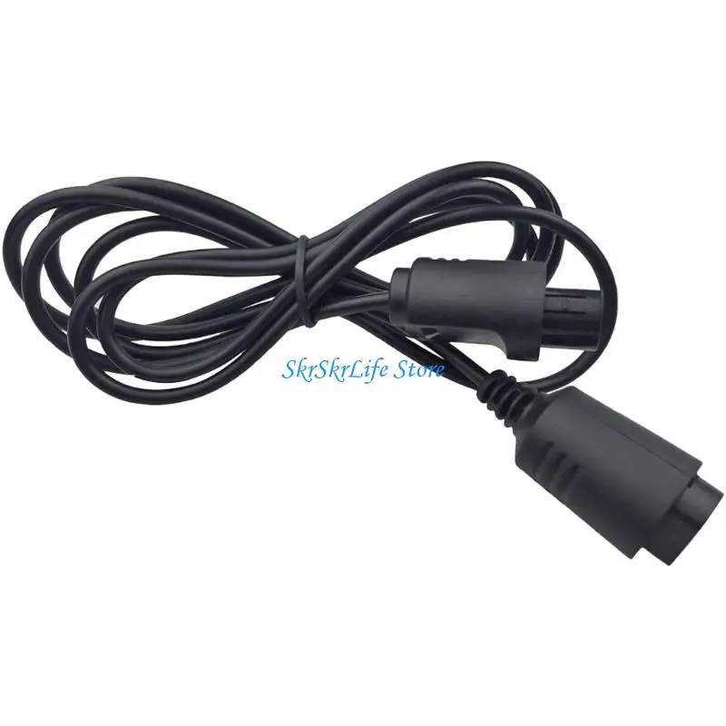 E65E Extender Connection Cord 1.8m Flexible Wire Extending Cord Gamepad Extension Cable Game Accessory for N64 Controller