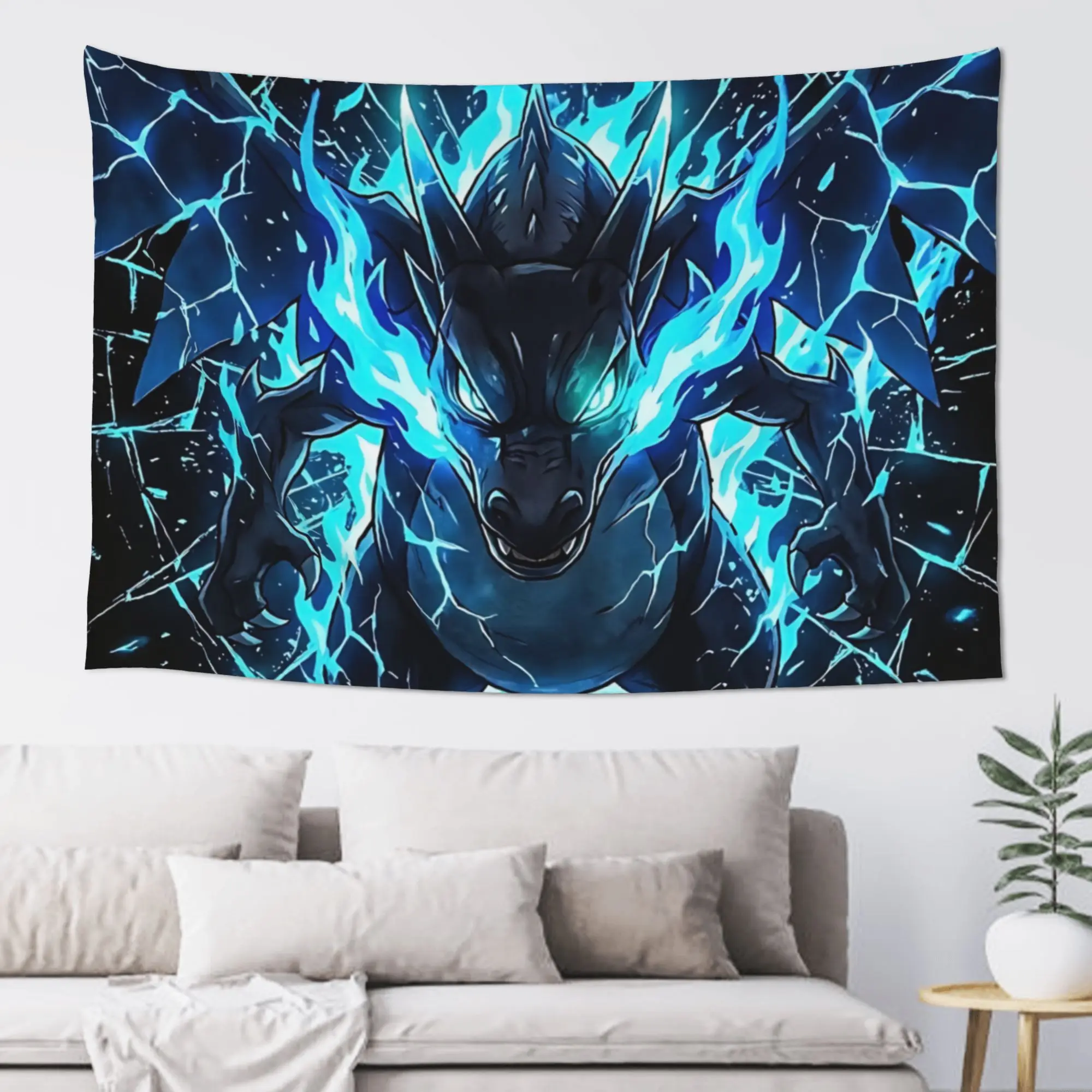 tapecaria-pokemon-mega-charizard-x-chama-azul-cutecore-decoracao-de-quarto-decoracao-para-casa-acessorios-de-decoracao-decoracao-de-quarto-fofa