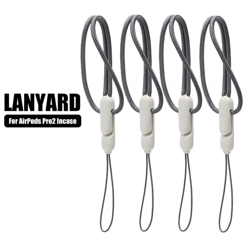 Lanyard For Airpods Pro 2nd Gen Wireless Earphone Anti-lost Rope Nylon Silicone Strap For Apple Airpods Pro 2 Air Pods Pro2 