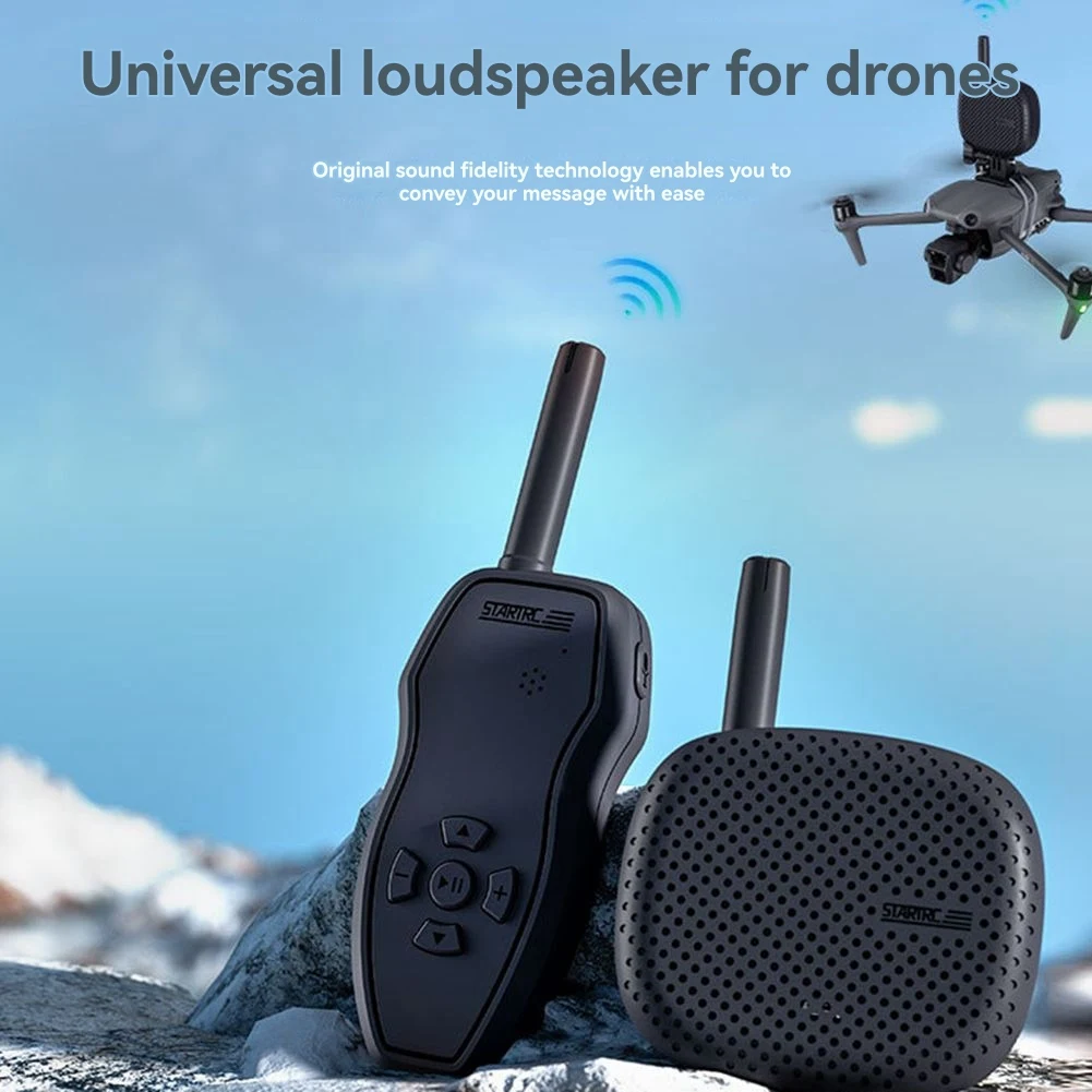 A14M  Drone Speaker Loudspeaker Wireless 3000m Control Distance for Mini 4 Pro/Mini 3 Pro/Mini 2/Air 3
