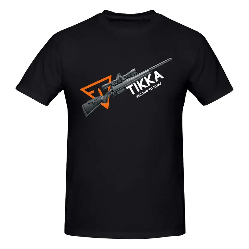 Tikka T3 Tac Bolt Action Sniper Rifle Firearms Shirt T-shirt Tee New Print Harajuku Hot Selling