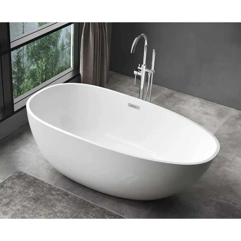 Custom Luxurious Stand Alone Bathtub Bath Tub for a Relaxing Bath Experience