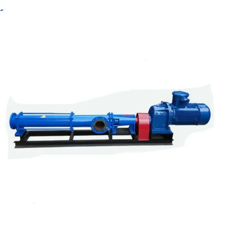 Bomba de Transferencia de Lodos de Tipo G con Motor Inverter, Bomba de Rotor Excéntrico, Bomba Industrial de Alta Presión