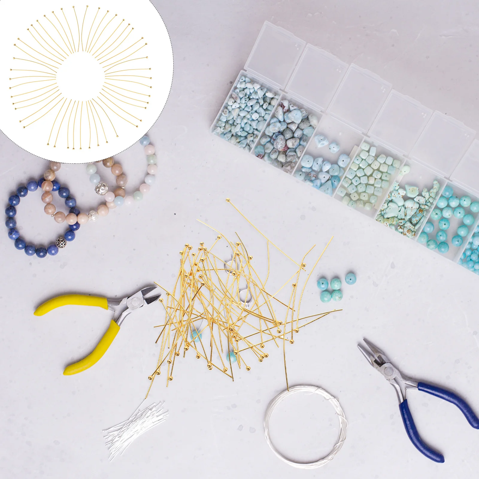 

50 шт., булавки для изготовления ювелирных изделий, металлические булавки «сделай сам», для серег, ожерелья, браслета, аксессуары, принадлежности для сережек