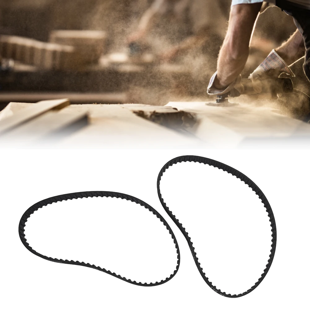 2pcs Replace Cog Geared Gear Belt (150XL037) For 6502 Disc Sander 90228-060 Stable Large Transmission Ratio Range Low Noise