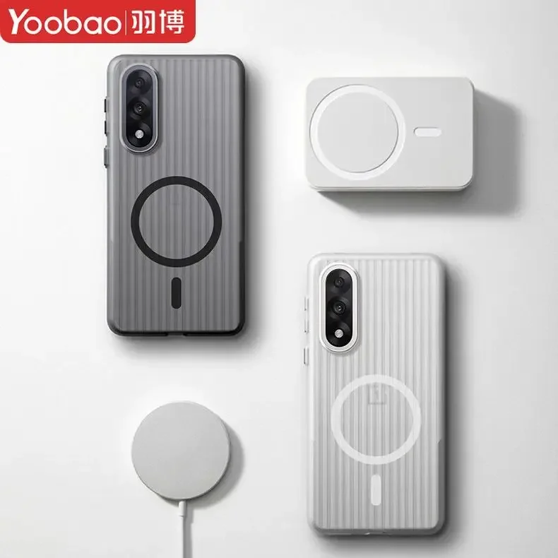 

Чехол для OnePlus Nord5 ACE5 Ultra, простой гофрированный магнитный чехол для ПК с защитой от падения для OnePlus Nord 5, принципиально