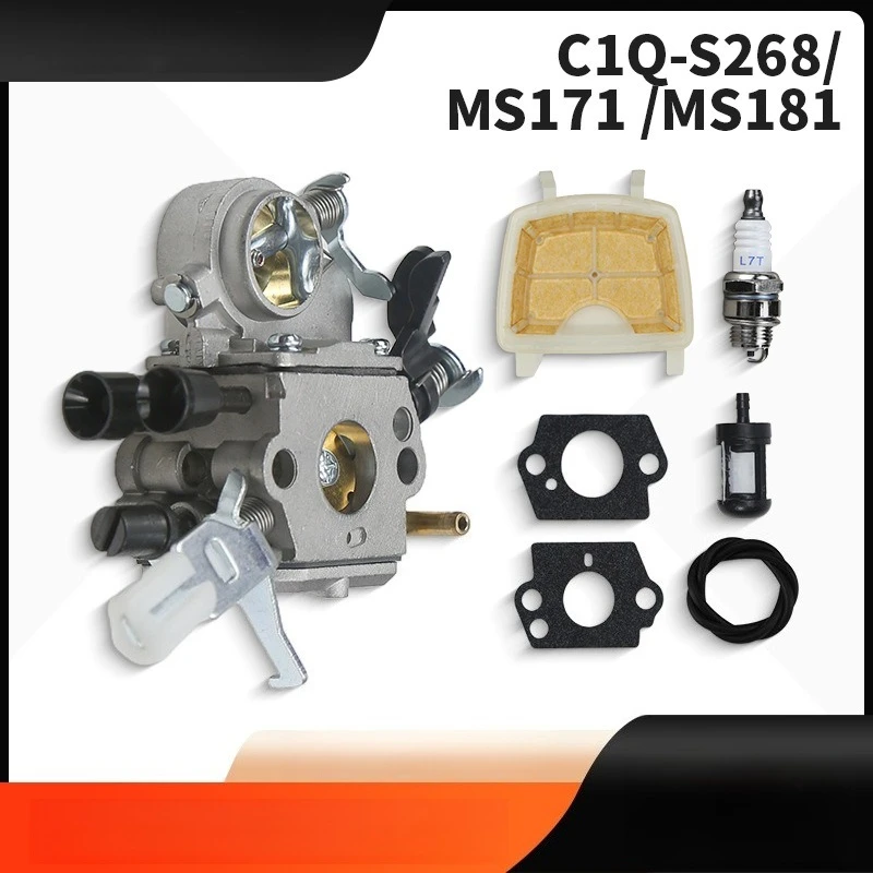 

Карбюратор C1Q‑S268 C1Q‑S269 для бензопил STIHL MS171 MS181 MS201 MS211, запчасти для садовой техники