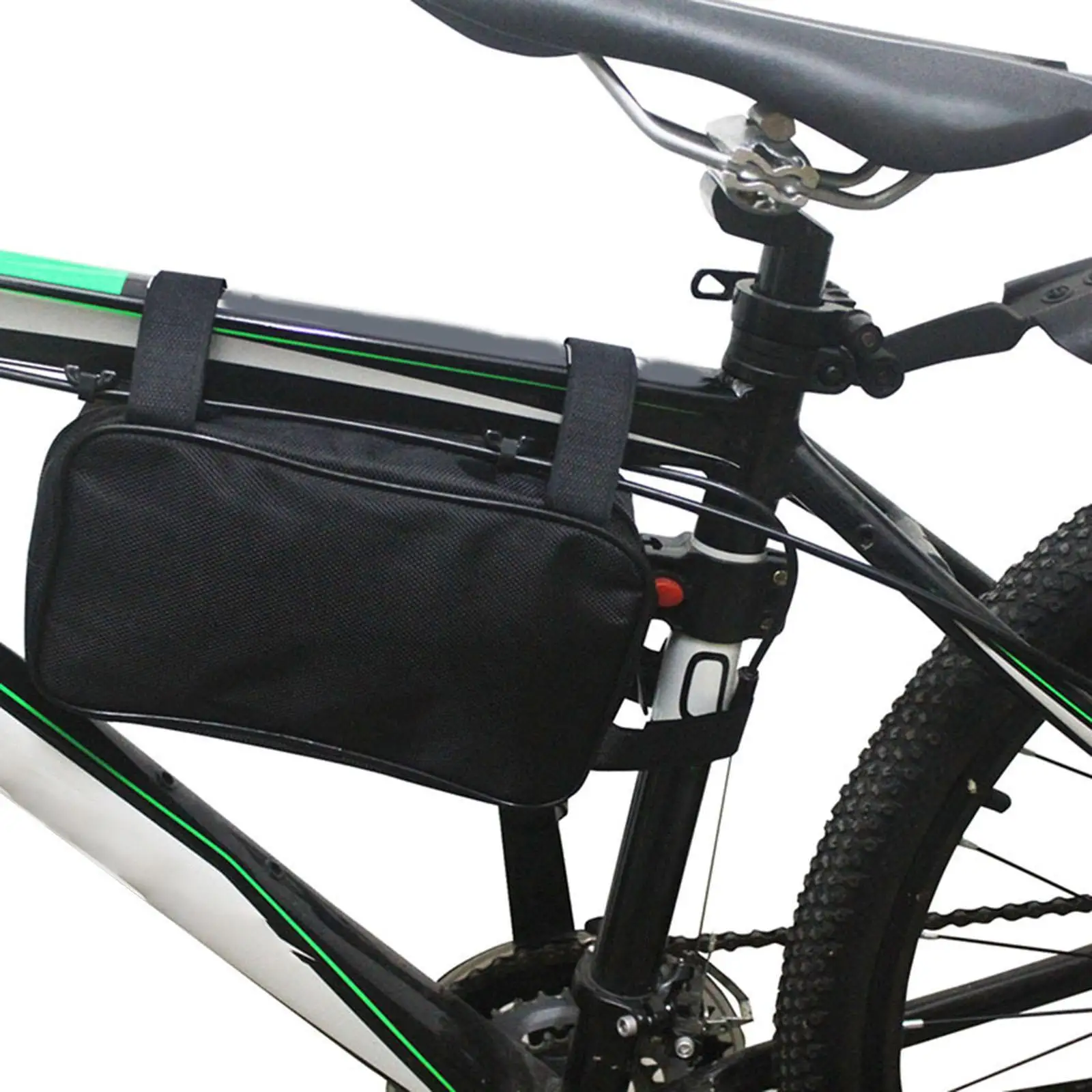 

Cycling Pack Container Zipper Pocket Pannier Waterproof Bike Frame Bag Bicycle Tub Bag for Keys Folding Bikes Tools Travel Trip