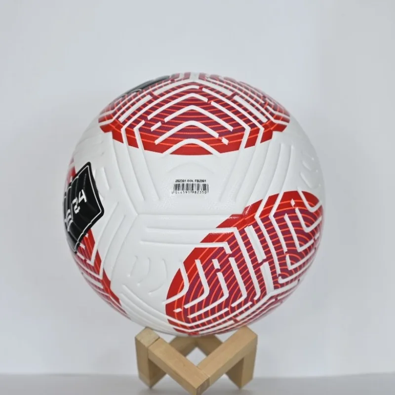 Size 5 Adults Football PU Wearproof Professional League Match Soccer Indoor Outdoor Waterproof Group Training Footy Ball