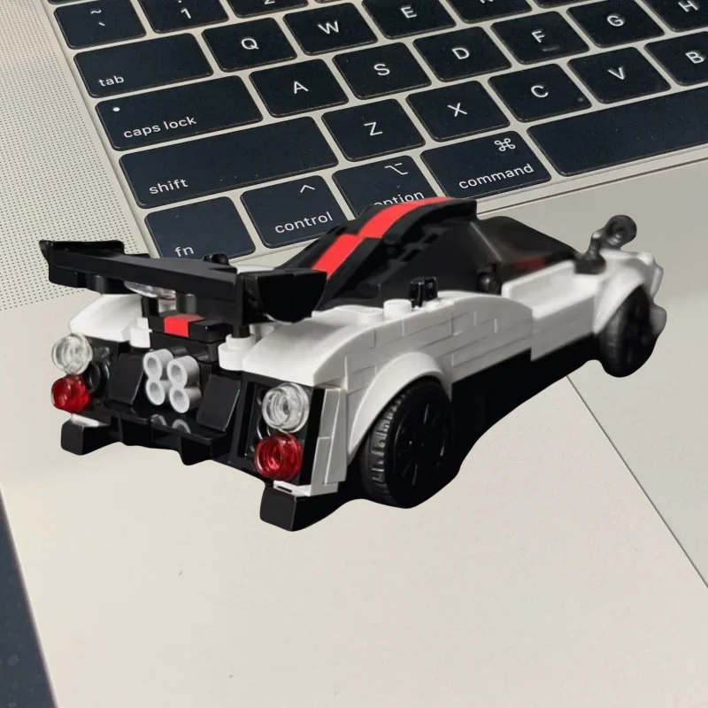 MOC car model - Small particles assembly toy building blocks (393 pieces) - Suitable for all enthusiasts who like assembling. Cr