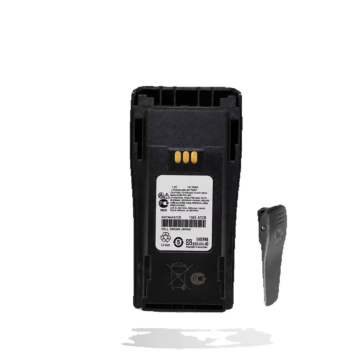 Новый литий-ионный аккумулятор 2250 мАч NNTN4497CR/DR для радиостанций Motorola GP3688 GP3188 CP140 CP040 CP140 CP040 DEP450 CP200.