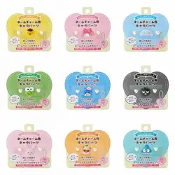 Sanrio Three-Dimensional Stickers Mymelody Pompom Purin Tuxedosam Keroppi Wishmemell Pendant Keychain Anime Figures Toys Gift