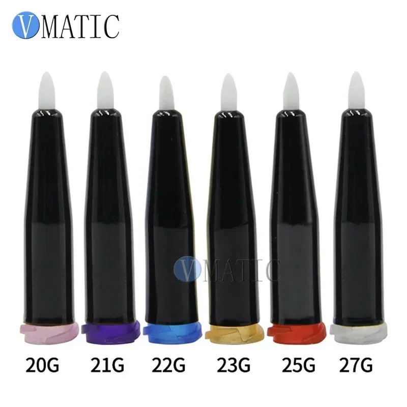 ‌10PCS 20G-27G Precision Dispensing Needles Kit | Sharp Tips & Hard Brush for Micro Electronics/Crafts‌