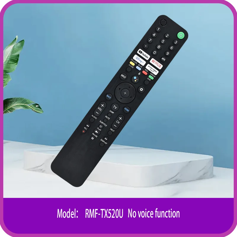 RMF-TX520U Sub MG3-TX520U RMT-TX100U IR Remote Control For Sony Bravia TV KD-43X80J KD-43X85J KD-50X80J XR-50X90J XR-50X94J