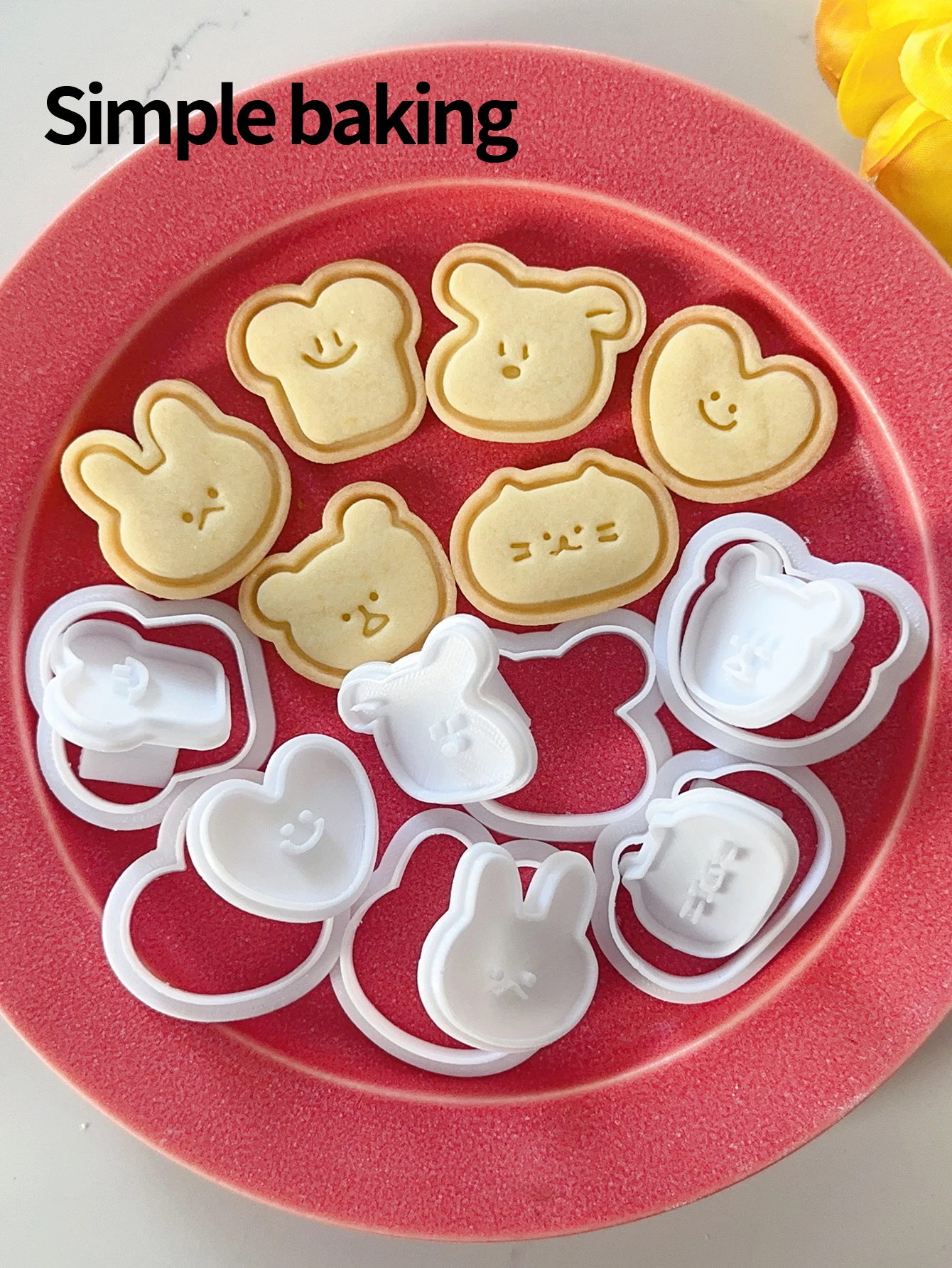 แม่พิมพ์คุกกี้สไตล์การ์ตูนน่าร - Baby Food Dogs บทวิจารณ์และราคา