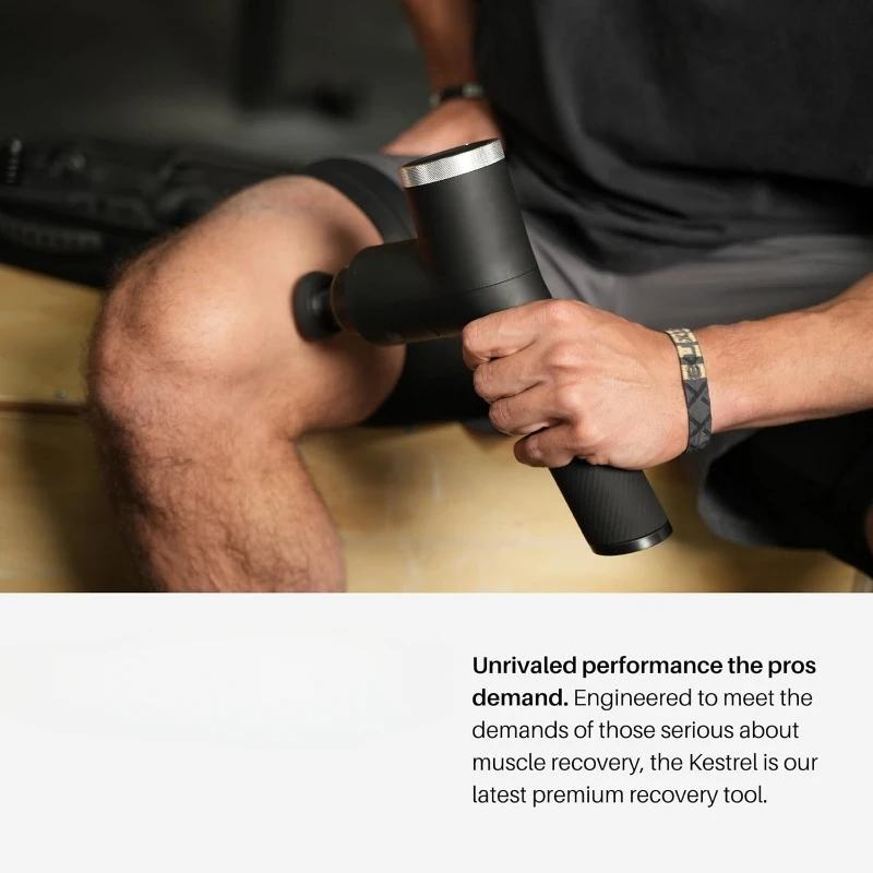 Kestrel Massage Gun: Enhanced Precision & Comfort for Superior Muscle Recovery & Wellness | Relieve Sore Muscles and Stiffness