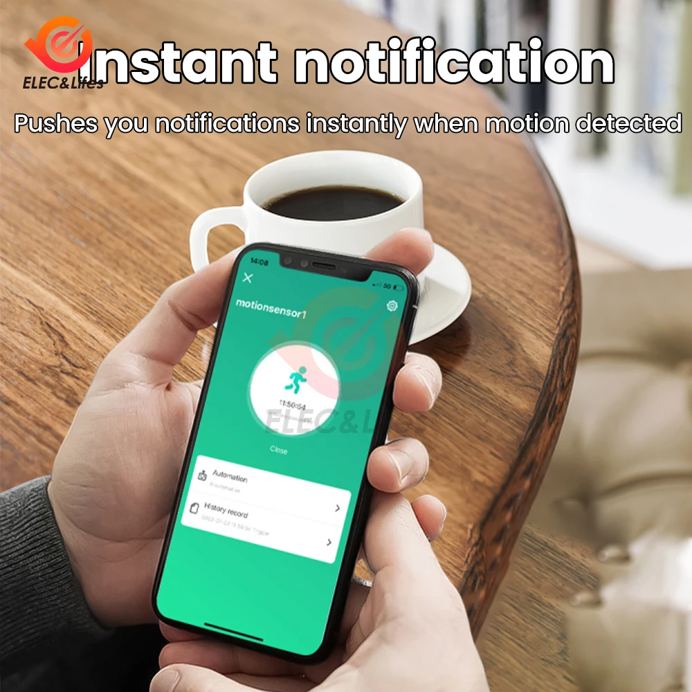 Tuya WiFi Zigbee Human Motion Sensor สมาร์ทหน้าแรก PIR Motion Sensor เครื่องตรวจจับ Light Sensor ฟังก์ชั่นสวิทช์ฉาก Smart LIfe