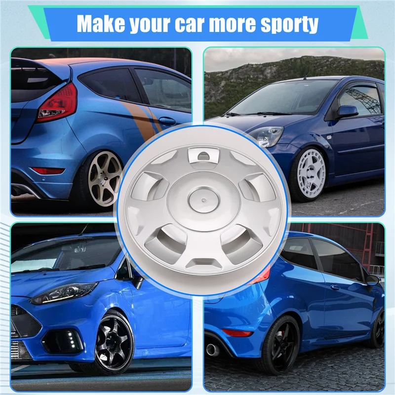 

A80X-16 Inches Car Wheel Hub Cover Hub Cap For Ford Transit Transit MK6 MK7 2000-2013 V348 2008-2010 1534793 6C11-1130-CA