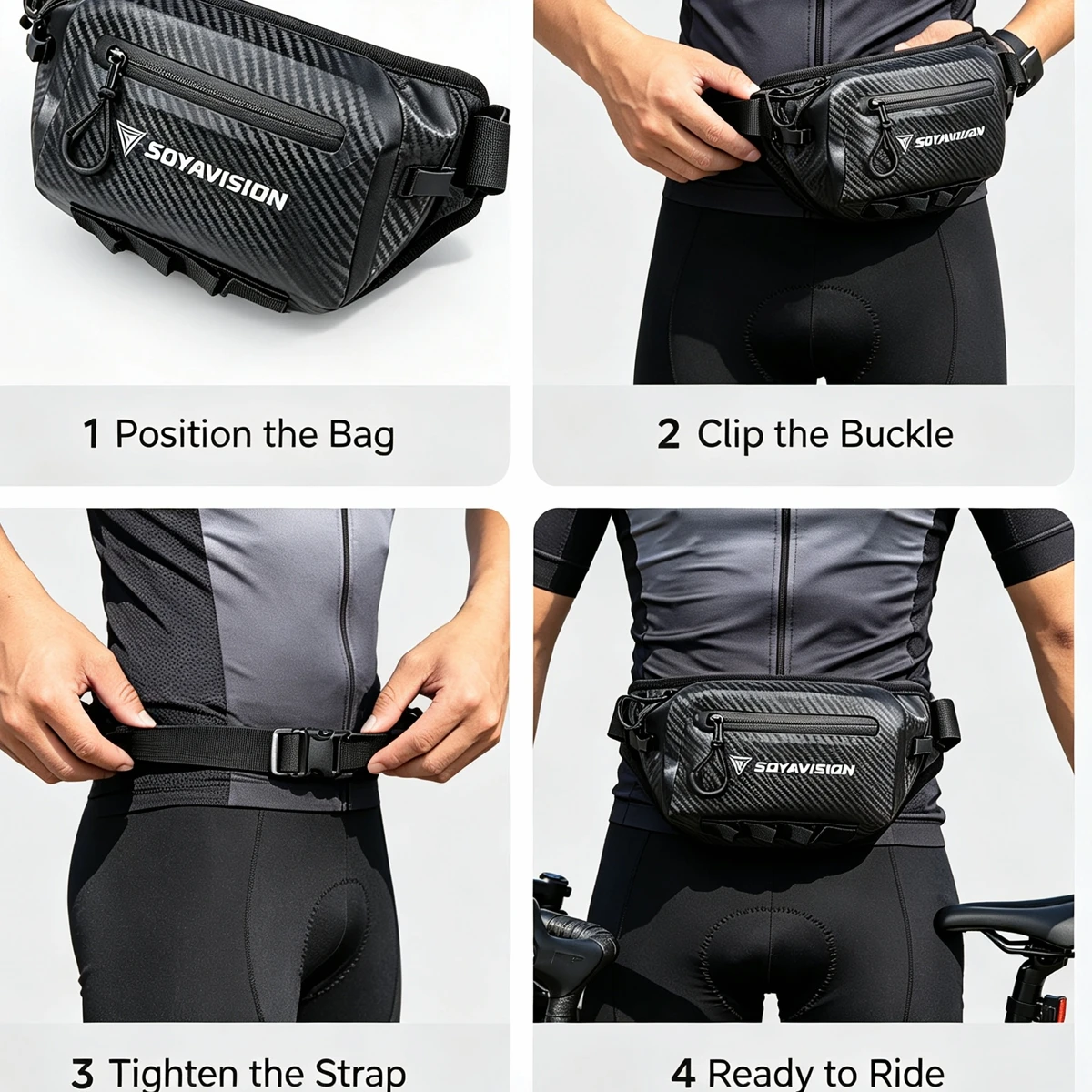 Motorrad Hüft tasche Outdoor Sport Gürtel Hüft bum Taschen wasserdichte Motorrad taktische Reise Handy Geldbörse Gürtel tasche – Detail 28