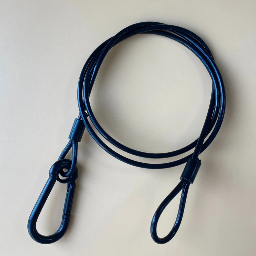 15pcs Stage Lighting Safety Cable Lock Mobile DJ Protection Steel Wire 3mm*70cm Securite Rope For Beam Moving Head DMX LED Par