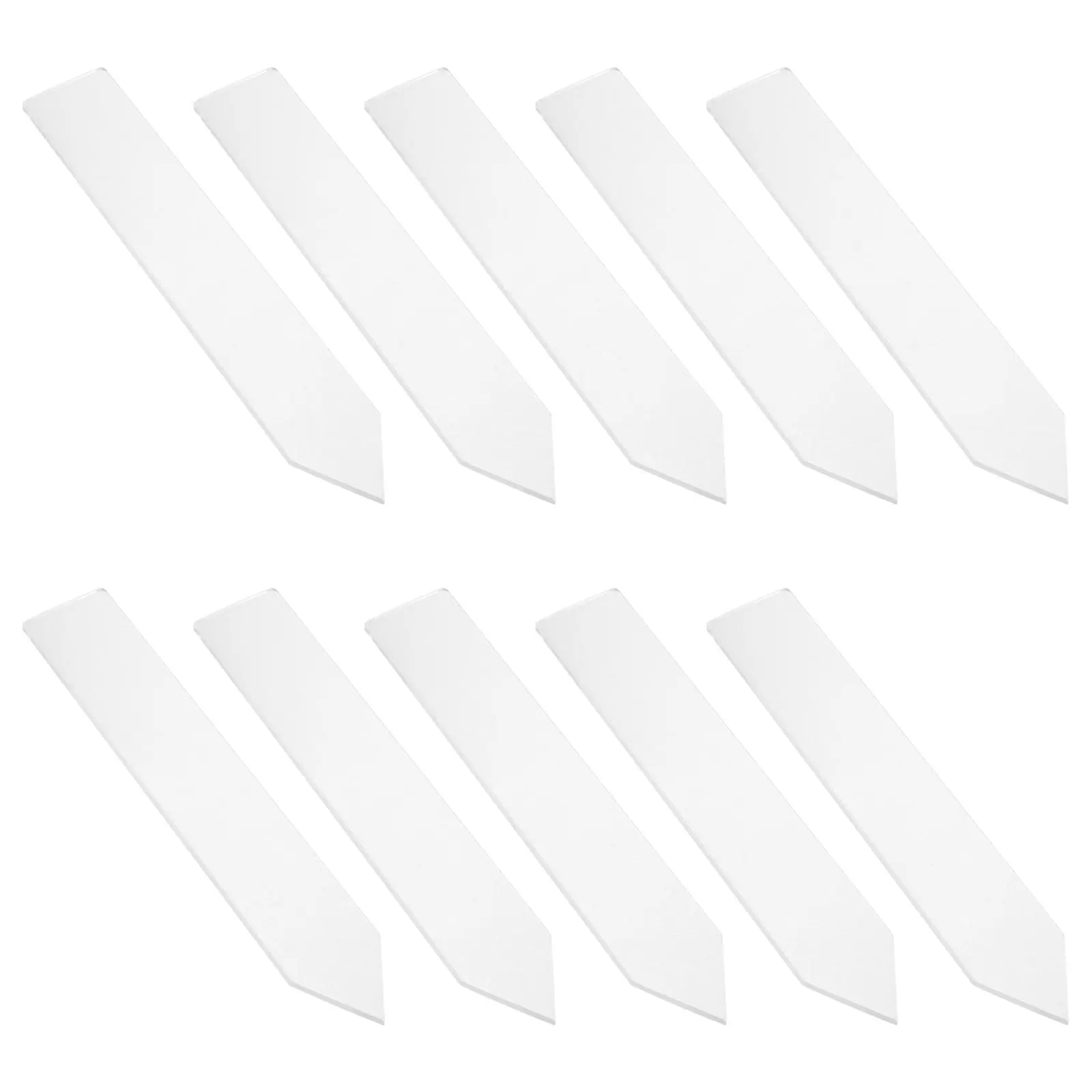 

24Pcs Clear Plastic Plant Markers Waterproof Acrylic Garden Tags for Potted Plants Herbs Vegetable Signs Plant Signs for Garden