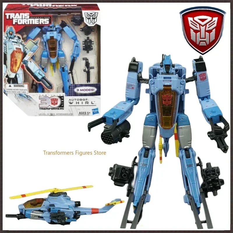 In Stock Hasbro Transformers G Series 30th Anniversary V Class Whirl Action Figure Anime Movable Robot Model Collectible Gifts