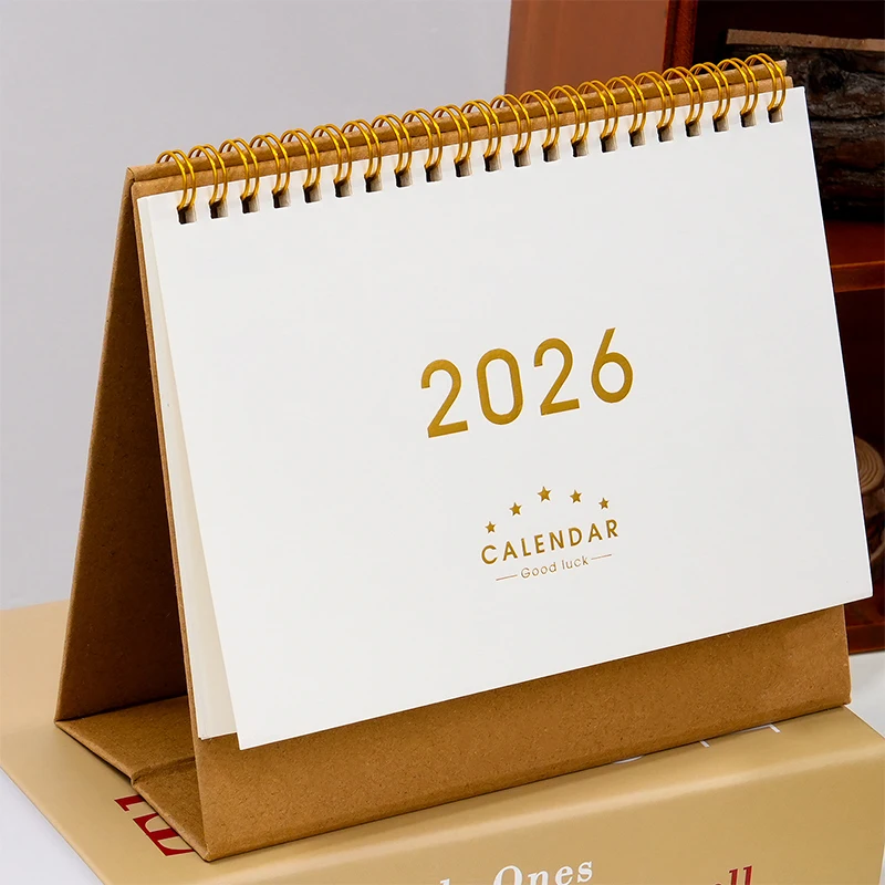 2026 Desk Calendar Annual To Do List Monthly Daily Planner Time Management Book