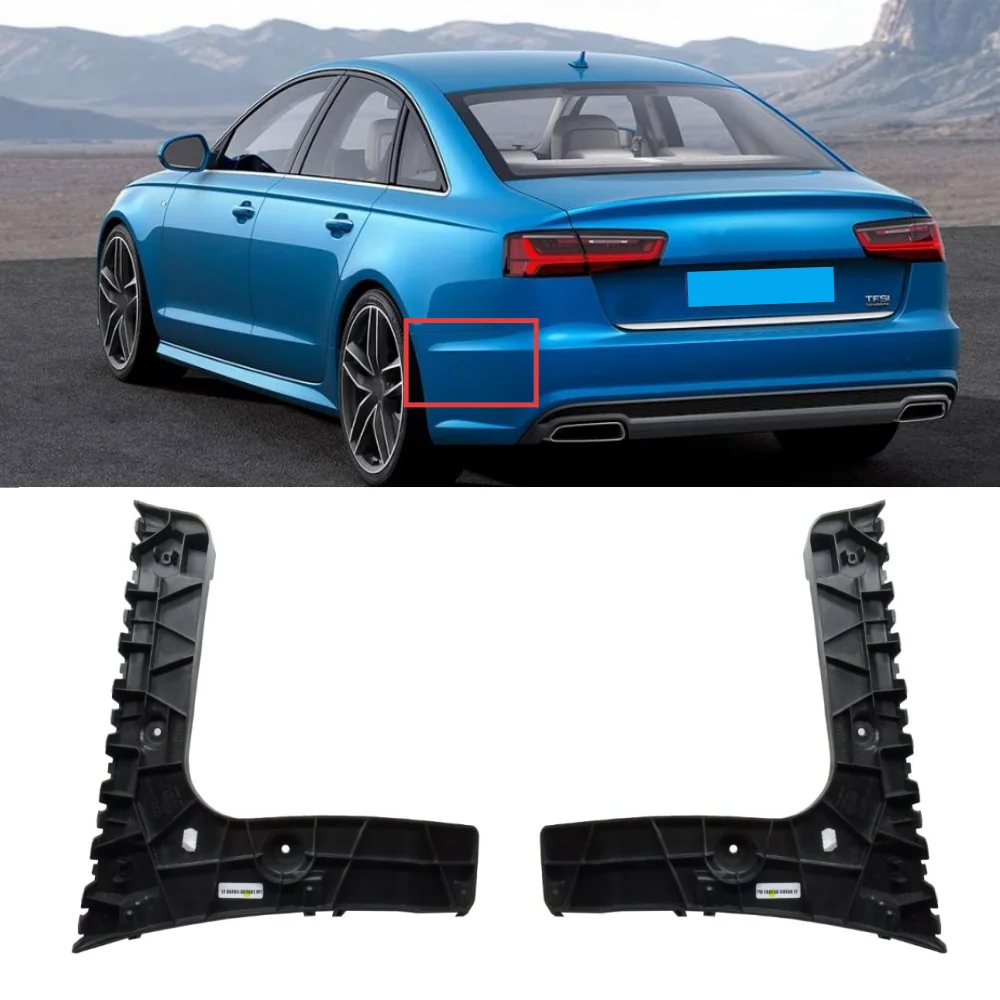 

For Audi A6 C7 2012-2015 car rear bumper lower fixing bracket OE: 4G5807453/4G5807454