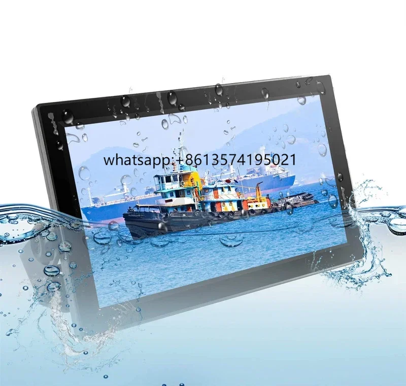 

T15.6 18.5 21.5 Inch Marine Displays Outdoor High Brightness 1000 Nits 1500 Nits IP68 Waterproof Fishing Boat Industrial