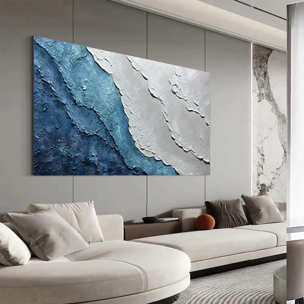 peinture-a-l'huile-abstraite-100-faite-a-la-main-bleu-et-orange-rouge-vue-sur-la-mer-tableau-mural-decoratif-pour-la-maison-le-salon-image-cadeau