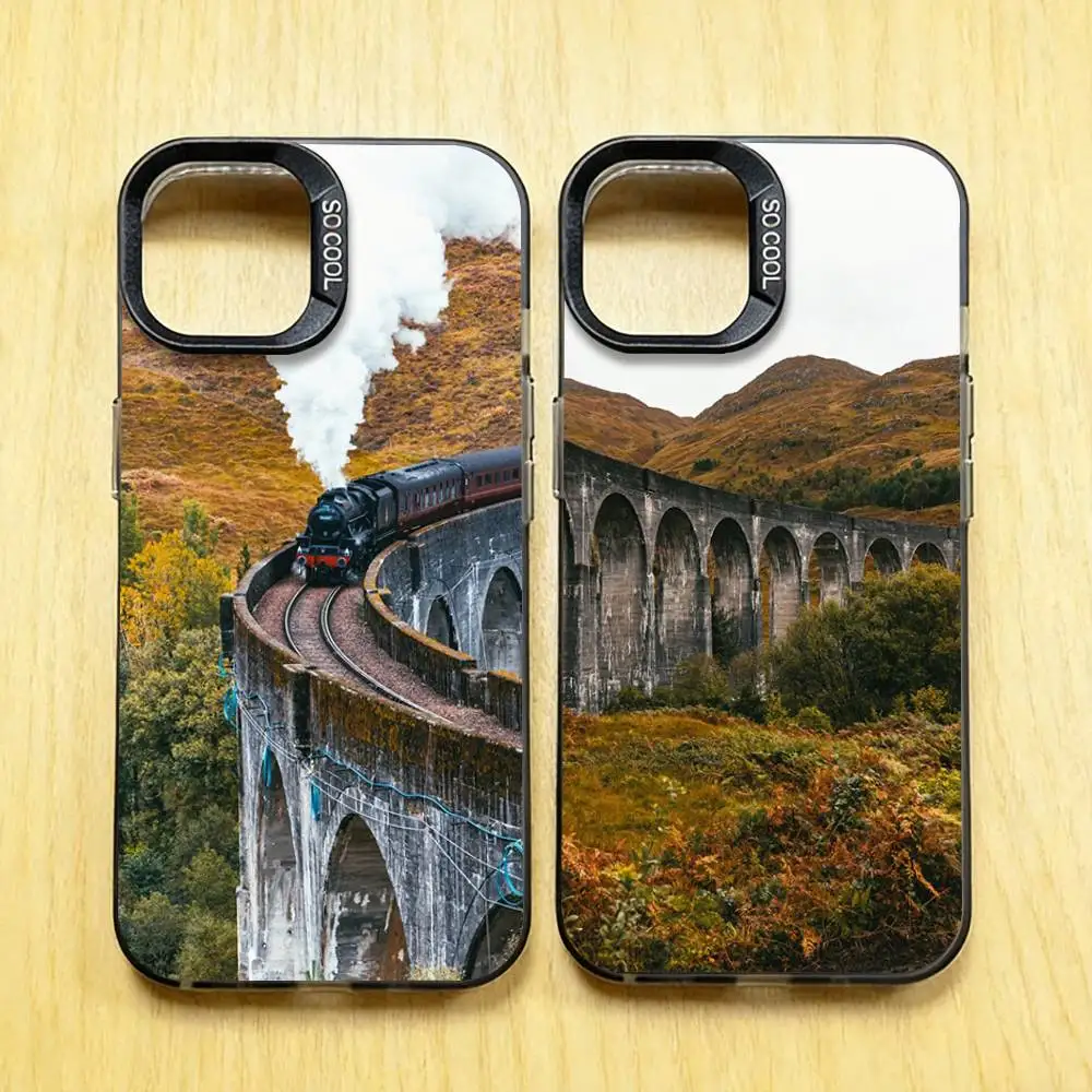 

Scottish Highlands Phone Case for iPhone 17 16 15 Max Mini 14 13 Pro Plus 12 11 X XS Air IMD Cover